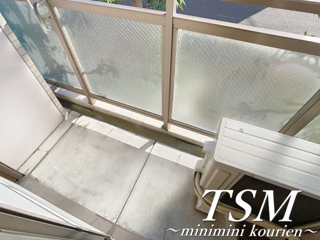 アバンザール香里園のバルコニー