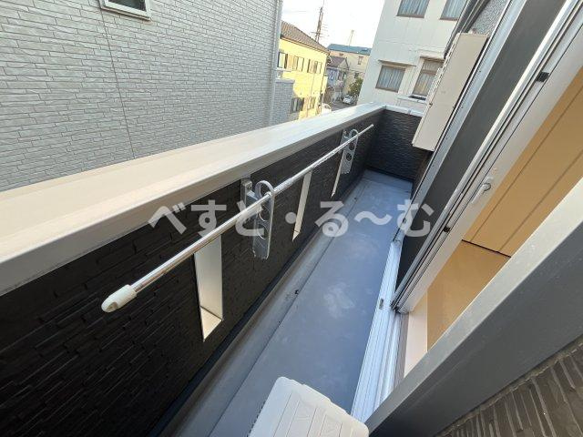 ヴェルハイム明石のバルコニー