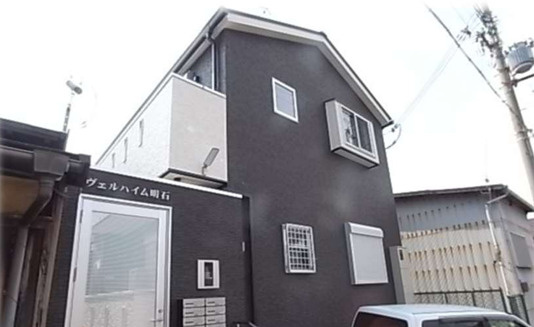 ヴェルハイム明石の外観