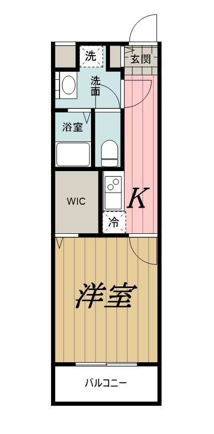 カーサトリプルエーの間取り