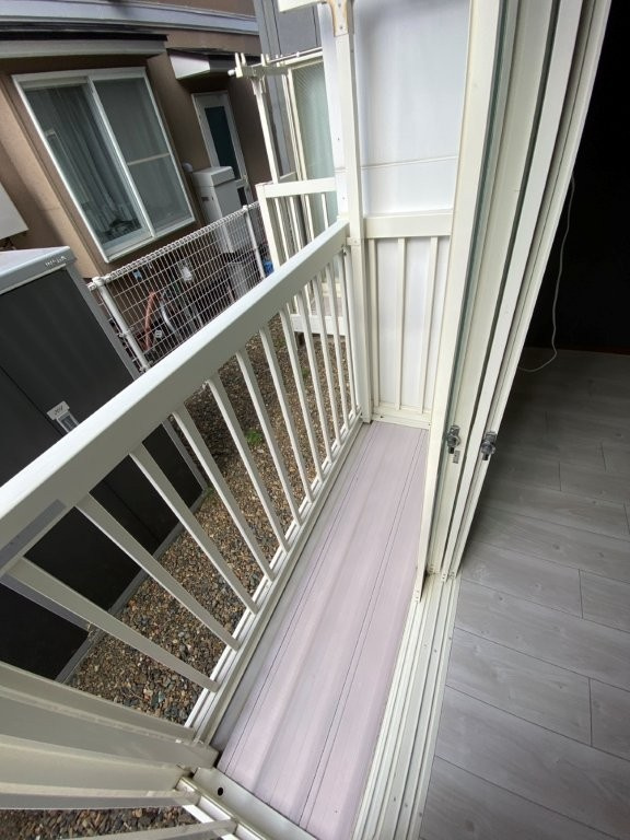 チェリーハウスのバルコニー