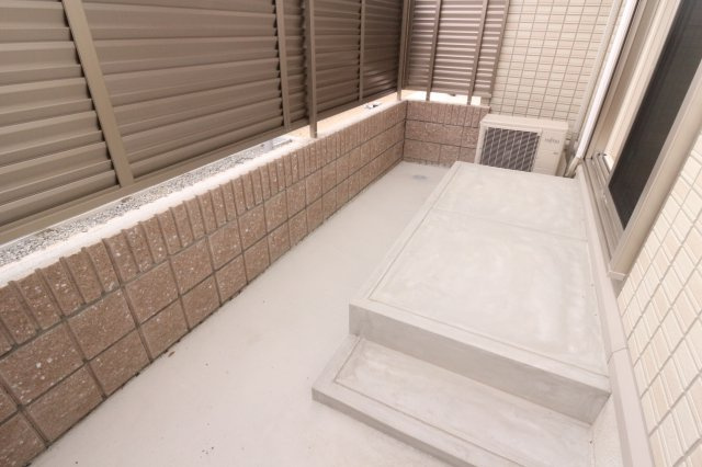 ウィット垂水Ⅱのバルコニー