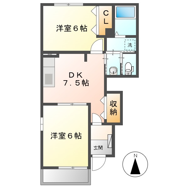 グランシャリオの間取り