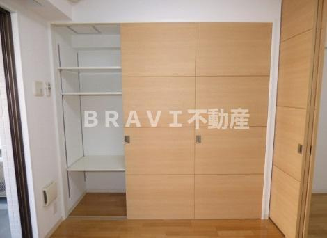 アーバネックス南堀江　BRAVI不動産の収納|【アーバネックス南堀江】大きなものも収納できそうです