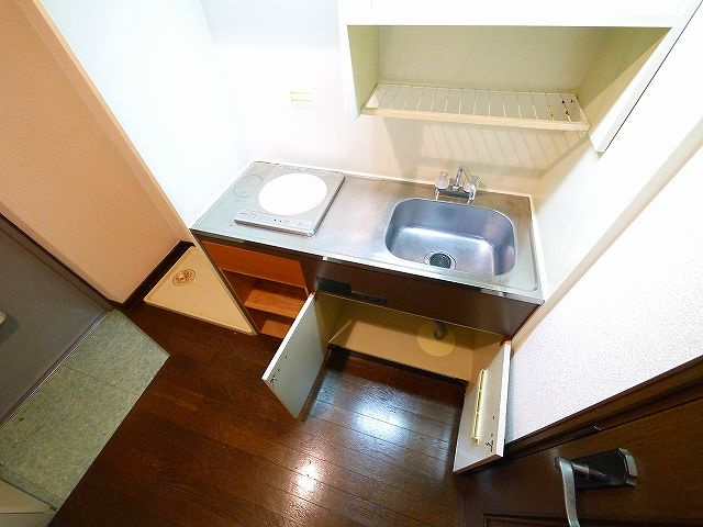 シティパレス佐保川Ｐ６のキッチン|きれいなキッチンです