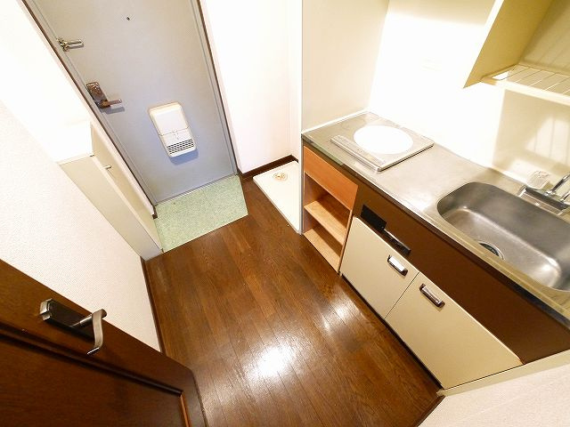 シティパレス佐保川Ｐ６のキッチン|きれいなキッチンです