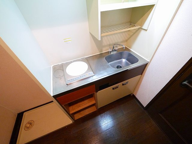 シティパレス佐保川Ｐ６のキッチン|キッチンでお料理をお楽しみください