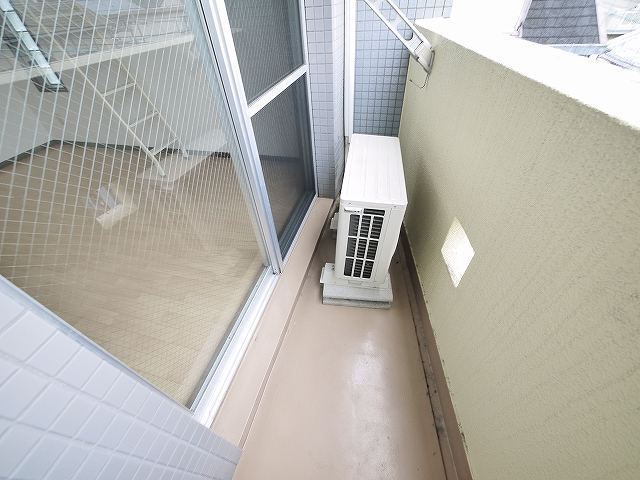 シティパレス佐保川Ｐ６のバルコニー|陽当たり良好なバルコニーです