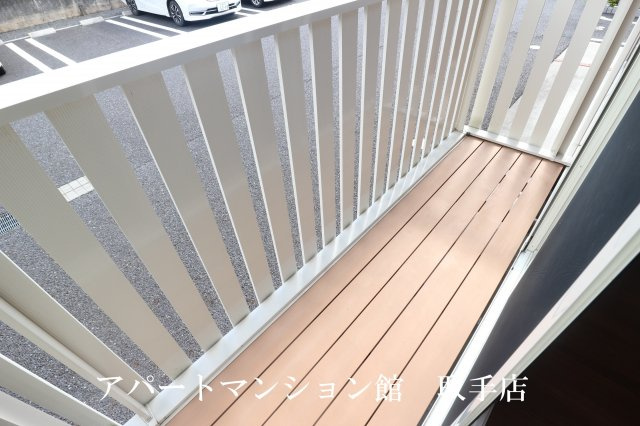 パインエーカーⅠのバルコニー