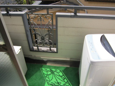 【バルコニー】 | レオパレスＳＵＮＢＥＡＭ 