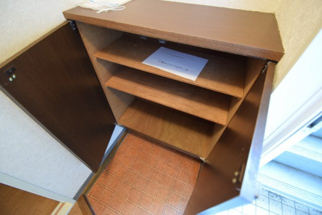 セジュール大柏の玄関|下駄箱あります。