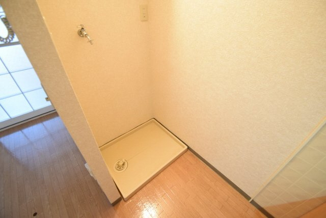 セジュール大柏の設備|洗濯機置場です。
