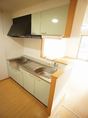 【キッチン】 | イル・リーヴル | 対面キッチンで開放感があります♪