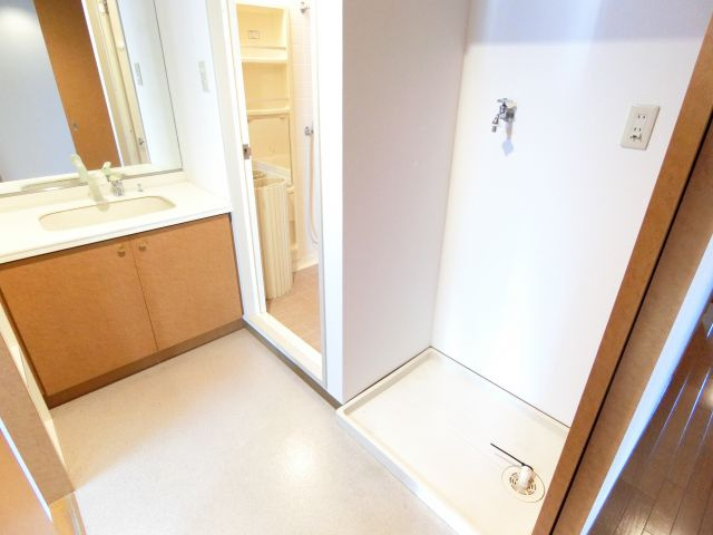 美加の台詩季ヶ丘マンションの洗面所