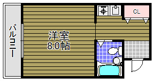 Rinon谷川の間取り