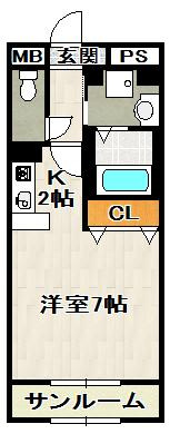 シャルマンロードの間取り