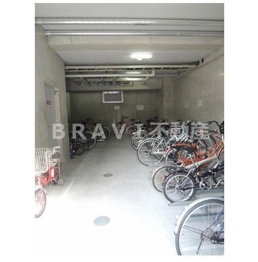 スワンズ難波パークビュー　BRAVI不動産のその他共用部分|【スワンズ難波パークビュー】駐輪場