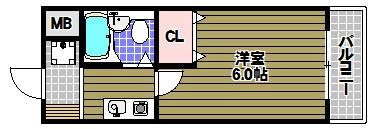 フェリース大美野の間取り