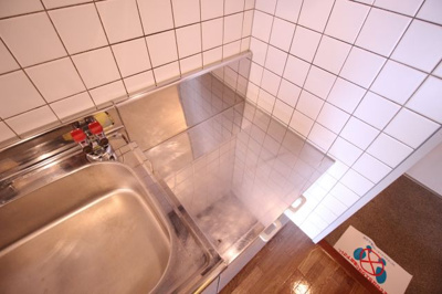 【キッチン】 | リバーサイド金岡 | ガスコンロ設置可