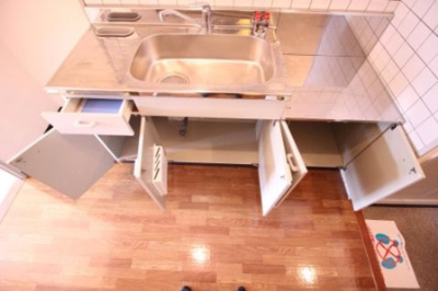 【キッチン】 | リバーサイド金岡 | キッチン下収納