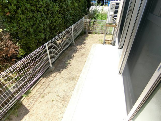 リースランド泉ヶ丘のバルコニー