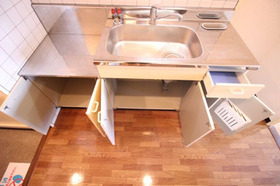 【キッチン】 | リバーサイド金岡２番館 | キッチン下収納