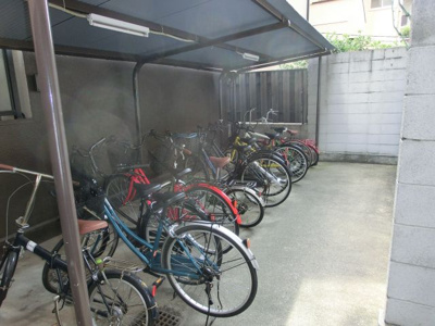【その他共用部分】 | パラディ西田辺 | 自転車置き場