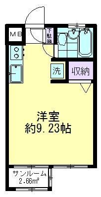 錦町ハイツの間取り