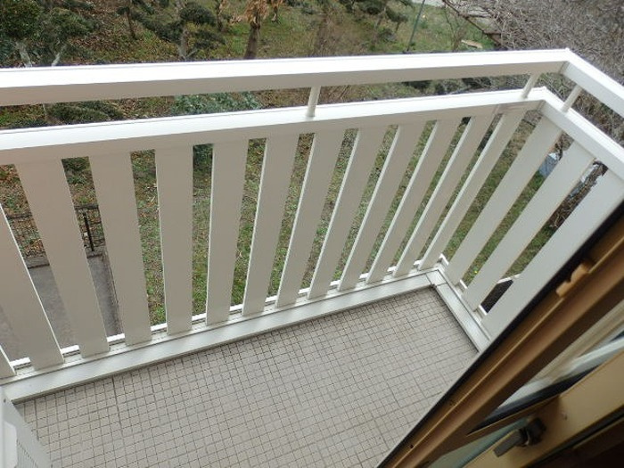 パームヒルズのバルコニー