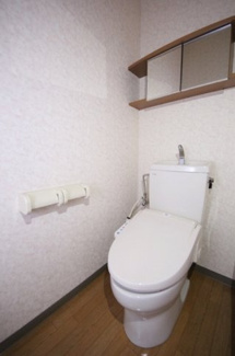 【トイレ】 | ガーデンヒルズ（ペット可） | 清潔感のあるトイレです