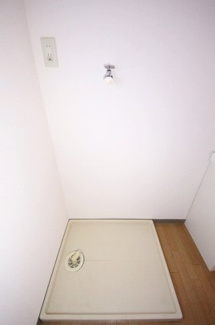 【洗面所】 | ガーデンヒルズ（ペット可） | 室内洗濯機置場です