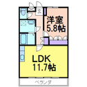 【間取り】 | 使いやすい１ＬＤＫの間取りです