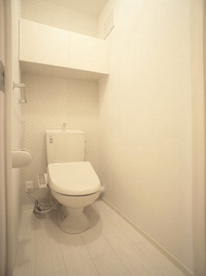 【トイレ】 | ミルクロス | 温水洗浄暖房便座機能付きです♪