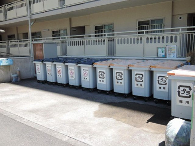 【その他共用部分】 | 横浜パークタウン　Ｆ棟　 | ゴミ置場