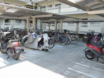 【その他共用部分】 | 横浜パークタウン　Ｆ棟　 | 駐輪場・バイク置場