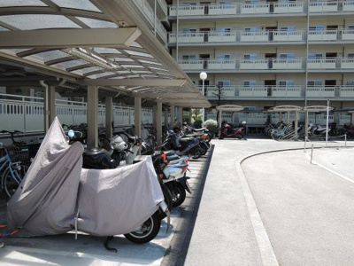 【その他共用部分】 | 横浜パークタウン　Ｆ棟　 | 駐輪場・バイク置場