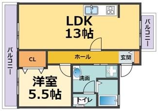 【間取り】 | ベルコモン甲子園Ⅰ（鳴尾北小・学文中学校区）