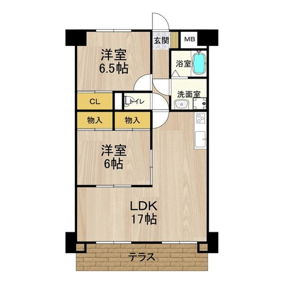 【間取り】 | グレースマンション藤
