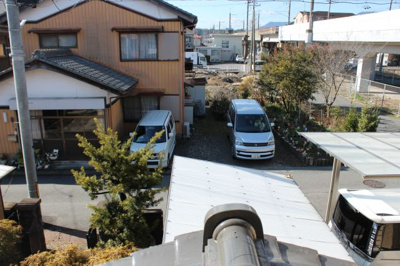 【展望】 | 大津市本堅田5丁目6-6 中古戸建て | 二階からの南側眺望