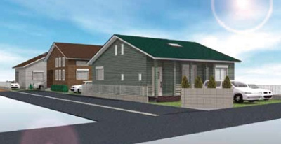 【外観パース】 | 所沢市神米金新築A区画