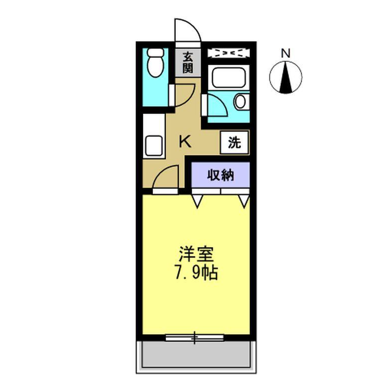 ウエストリバーの間取り