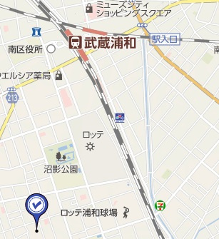 【地図】 | サーパス武蔵浦和第二