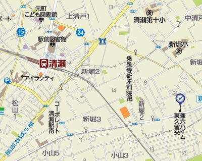 【地図】 | 兼六ハイム東久留米