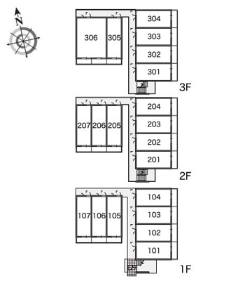 【区画図】 | ラポールⅠ