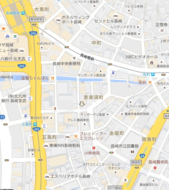 コーポ・ロアールの地図