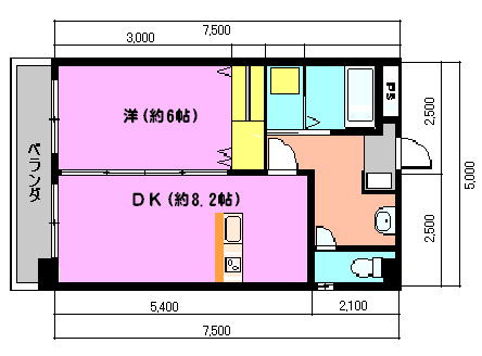 大橋町サンロイヤル