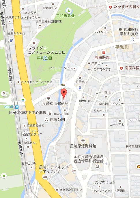 コーポヘイワの地図