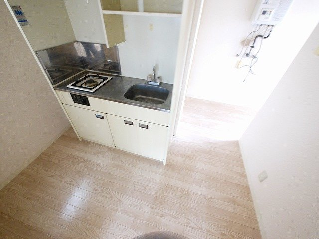 谷垣マンションのキッチン|使いやすいキッチンです