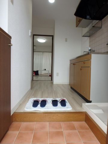 ネクストⅢの玄関|ネクストⅢ（岡山市北区平野の賃貸マンション）