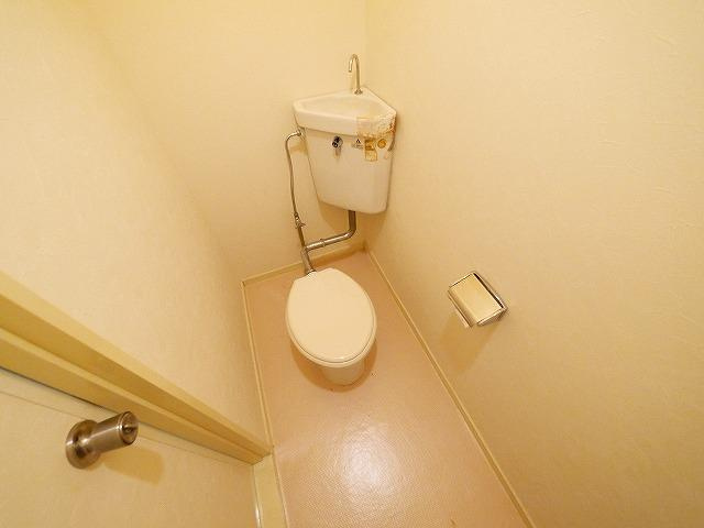 クレール千原Bのトイレ|トイレもきれいです